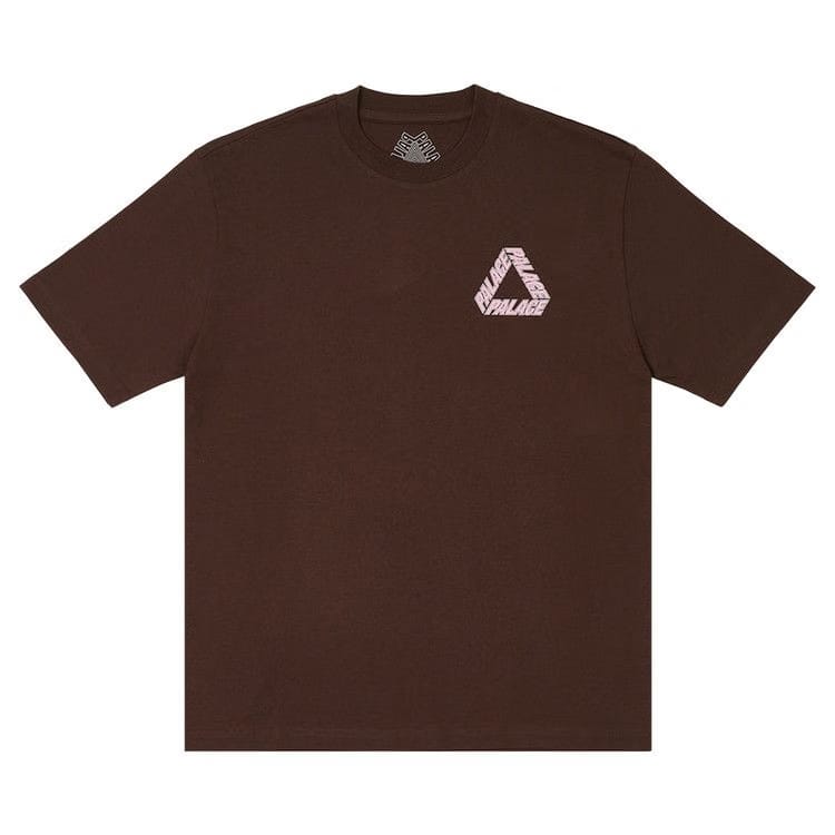 Palace P-3 Outline T-Shirt Nice Brown