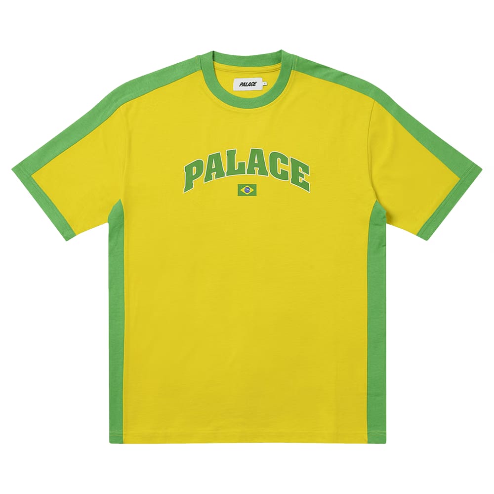 Palace Flag T-Shirt Yellow