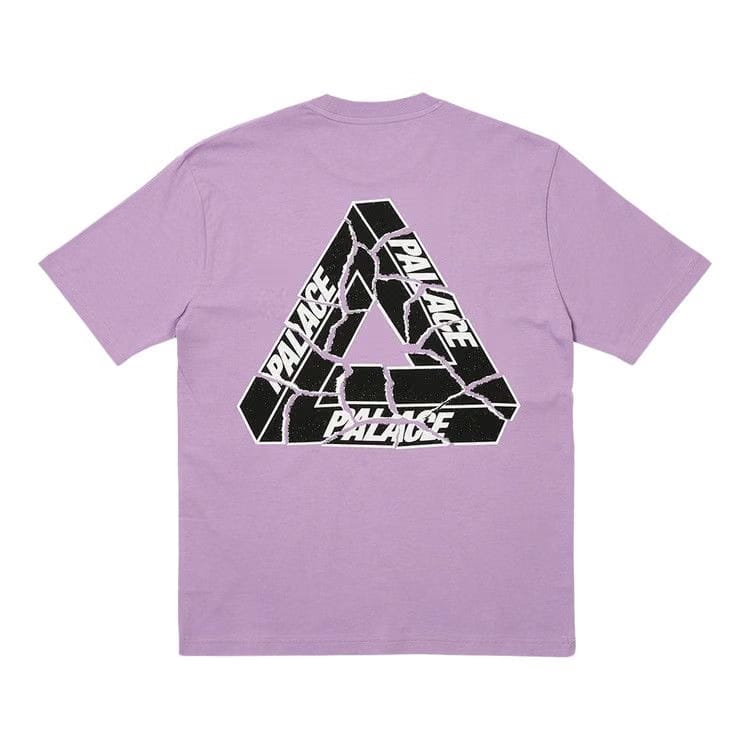 Palace Tri-Ripped T-Shirt Light Purple