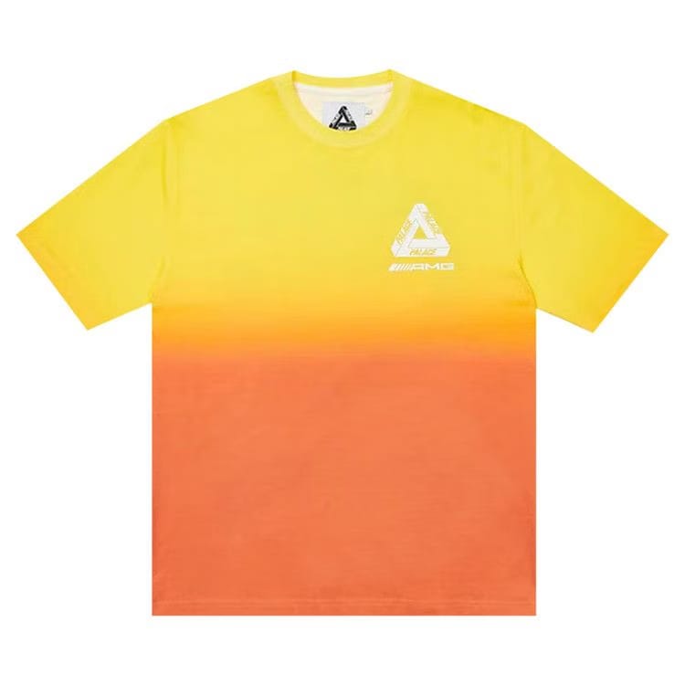 Palace x AMG 2.0 Los Angeles T-Shirt Yellow/Red