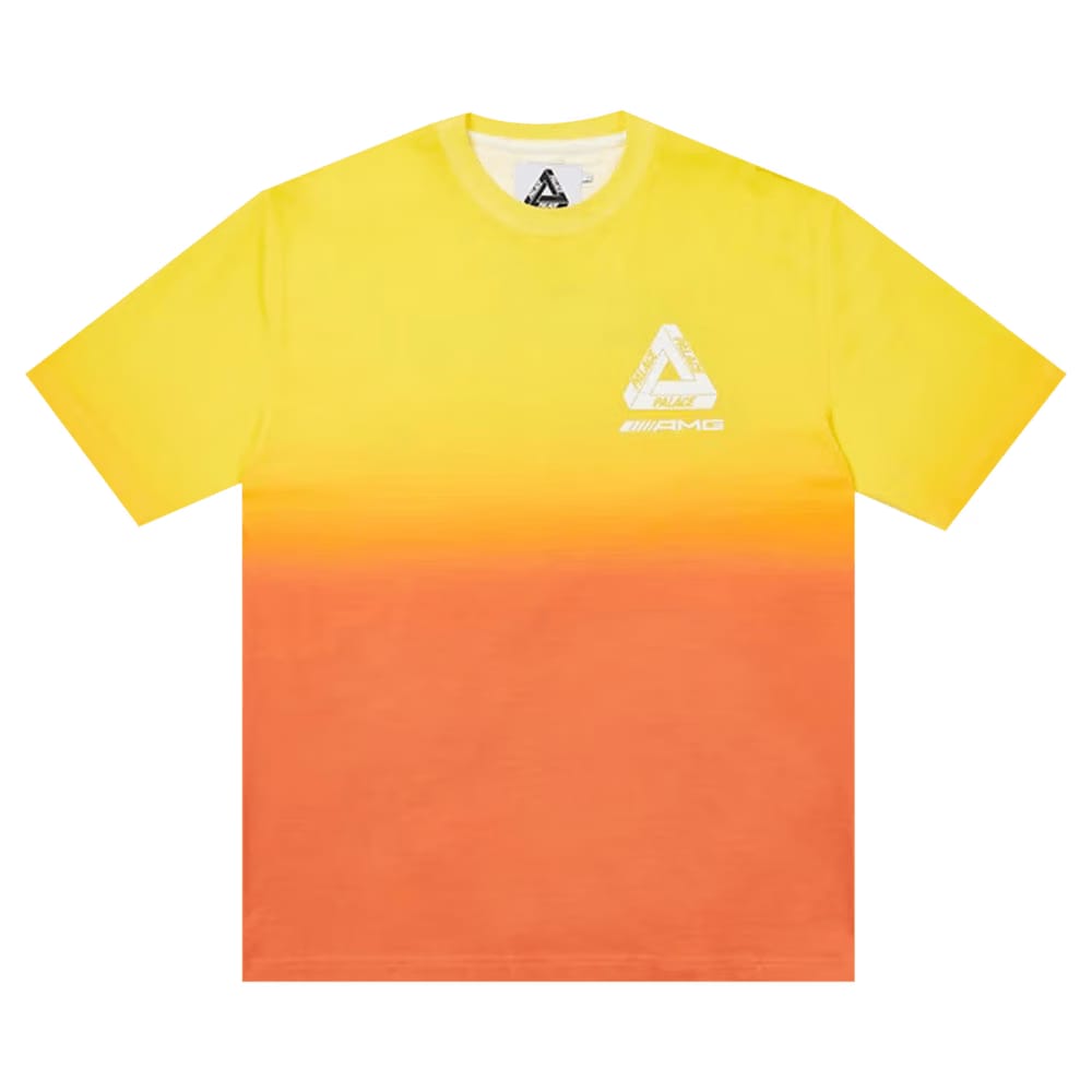 Palace x AMG 2.0 Los Angeles T-Shirt Yellow/Red