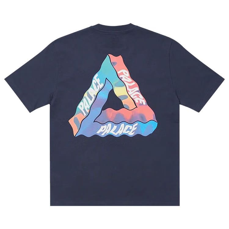 Palace Tri-Visions T-Shirt Navy