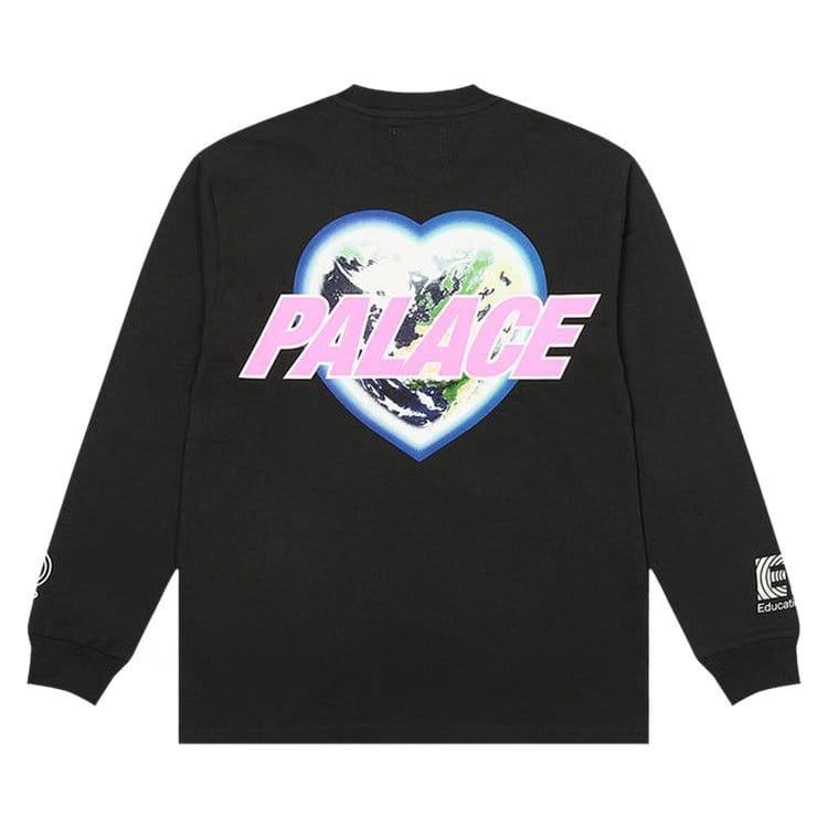 Palace x Rapha EF Education First Long-Sleeve T-Shirt Black