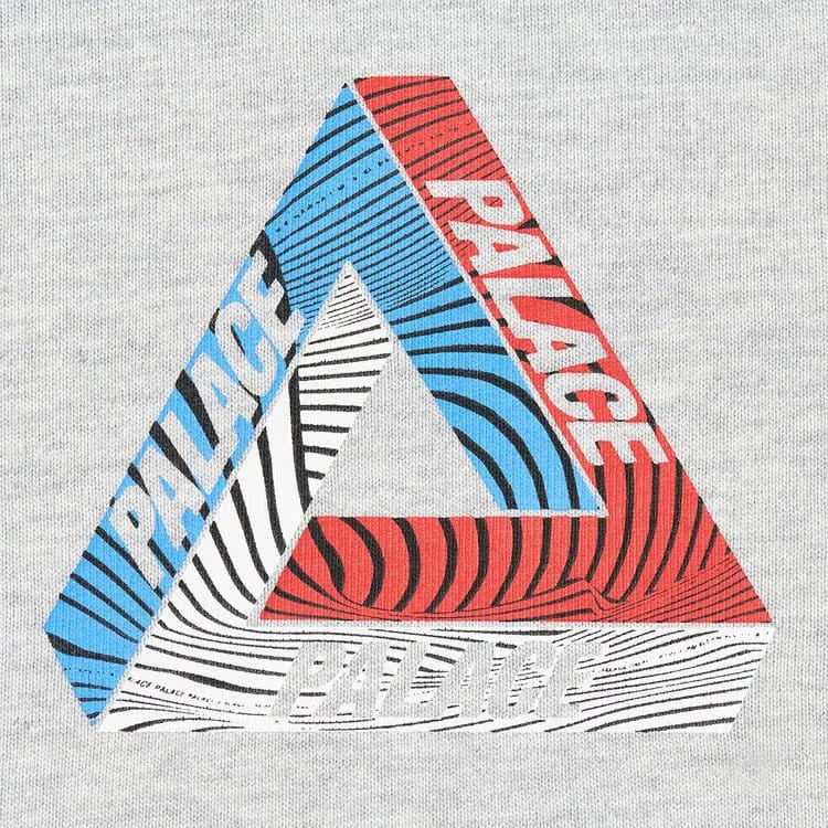 Palace Tri-Tex T-Shirt Grey Marl