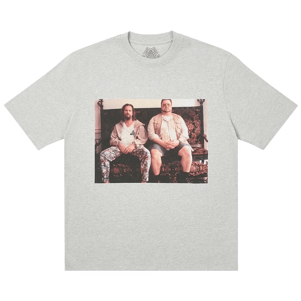 Palace Dude T-Shirt Grey Marl