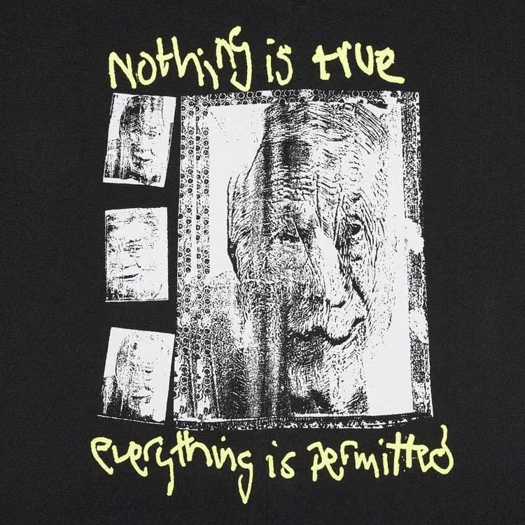 Palace Nothing Is True T-Shirt Black