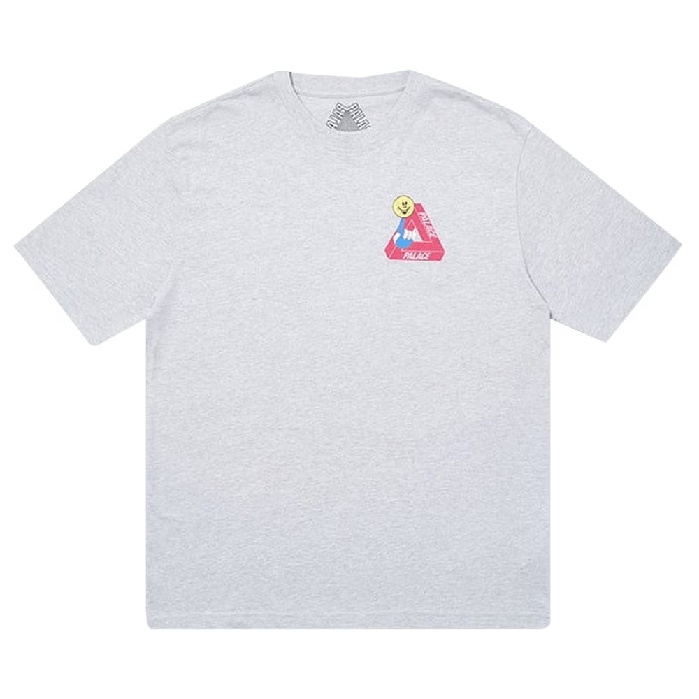 Palace Tri-Smiler T-Shirt Grey Marl