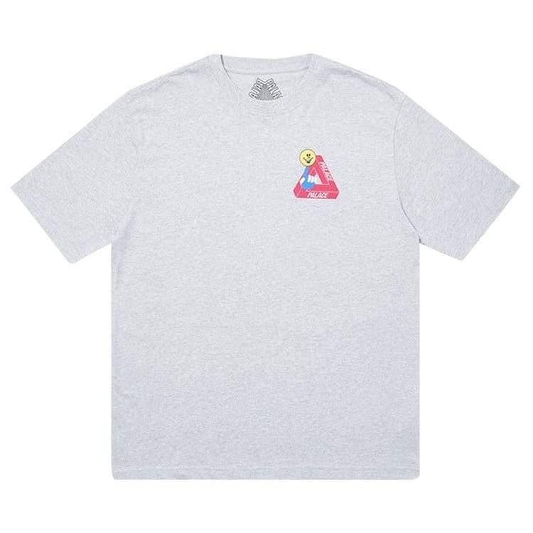 Palace Tri-Smiler T-Shirt Grey Marl