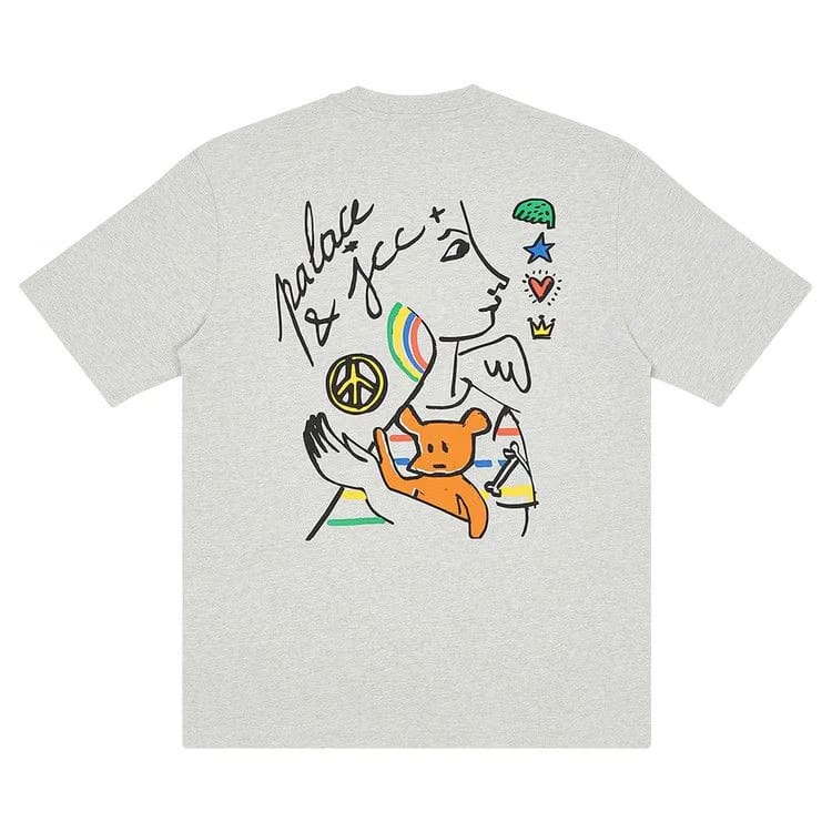 Palace JCDC2 T-Shirt Grey Marl