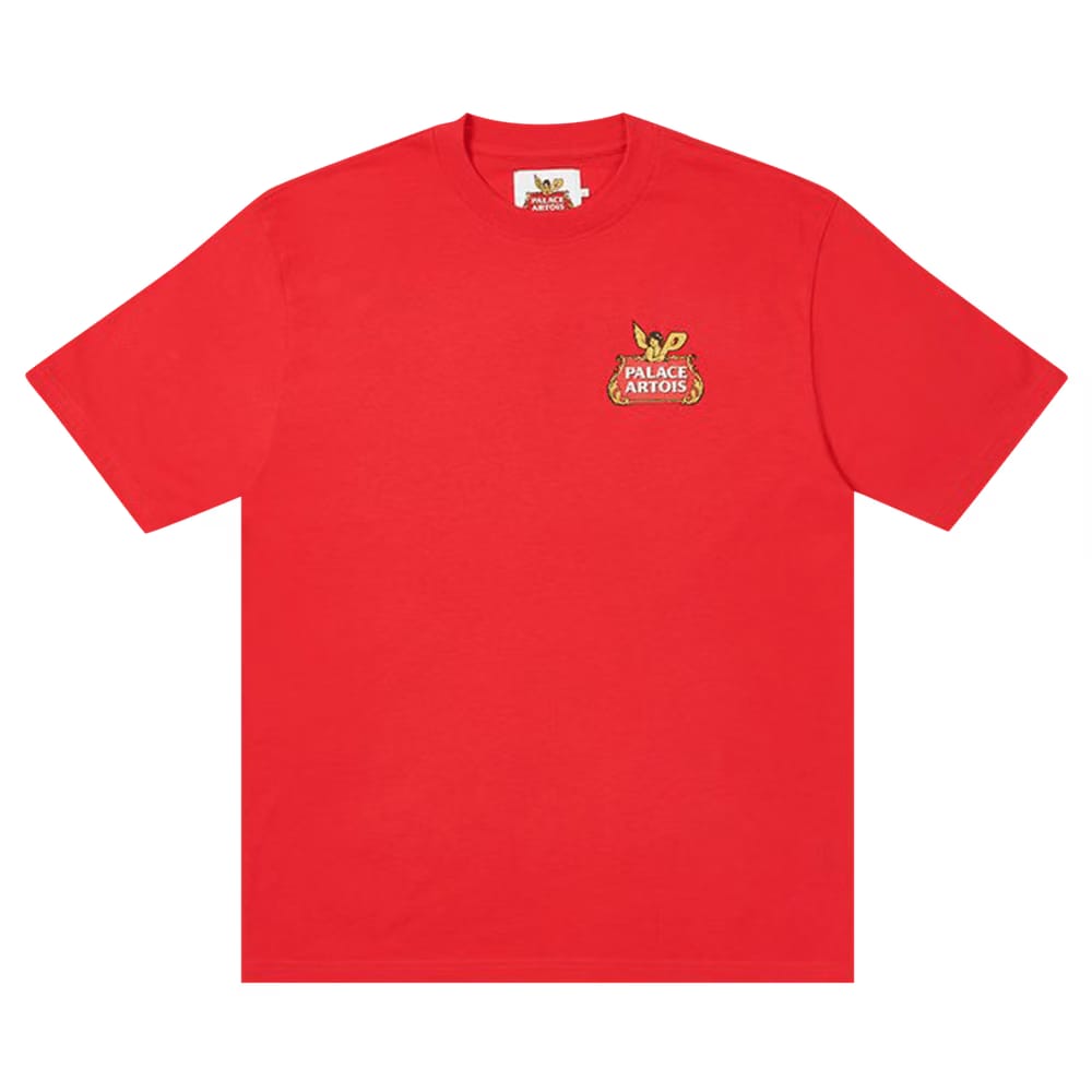 Palace x Stella Artois P-Skim T-Shirt Red