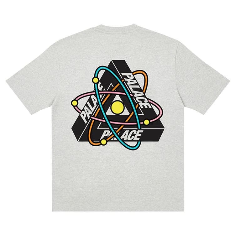 Palace Tri-Atom T-Shirt Grey Marl