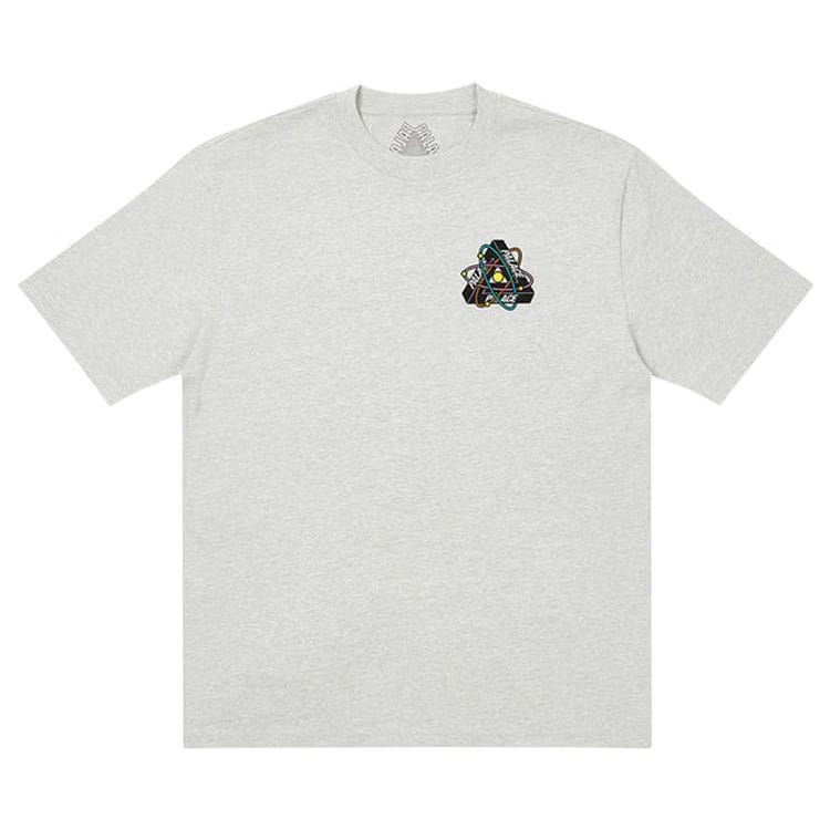 Palace Tri-Atom T-Shirt Grey Marl