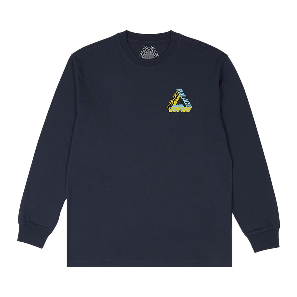 Palace P-3D Longsleeve Navy