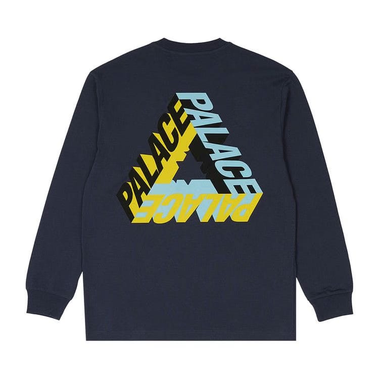 Palace P-3D Longsleeve Navy