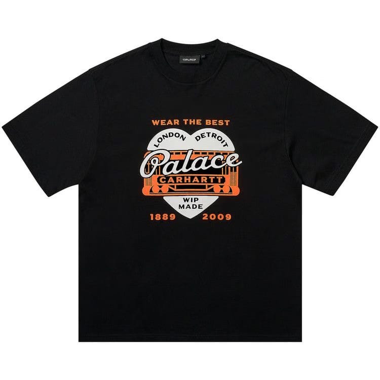 Palace x Carhartt WIP Heart T-Shirt Black