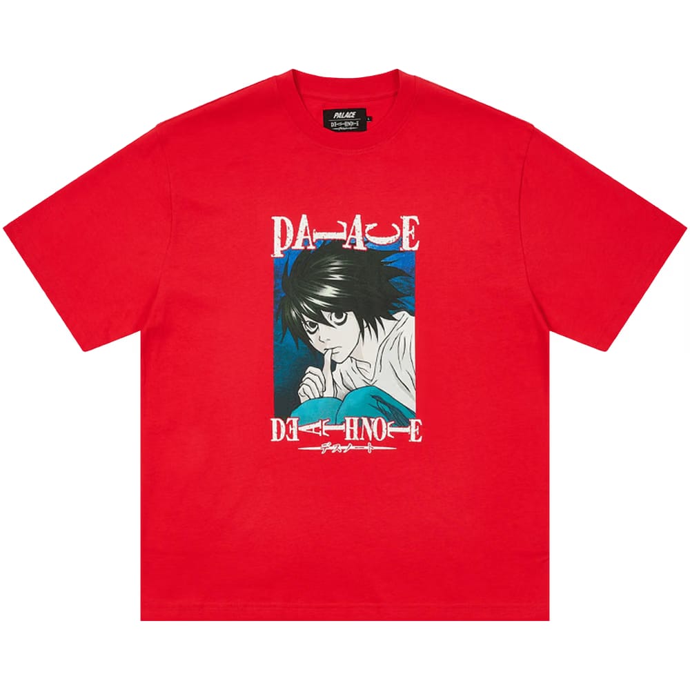 Palace x Death Note T-Shirt Truest Red