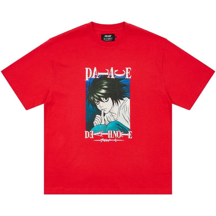 Palace x Death Note T-Shirt Truest Red