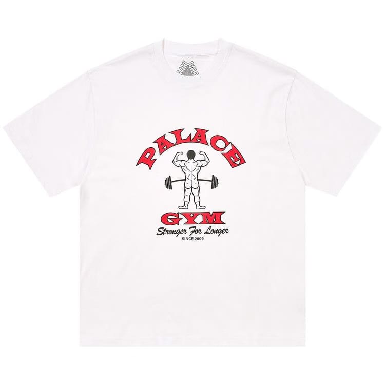 Palace Stronger For Longer T-Shirt White