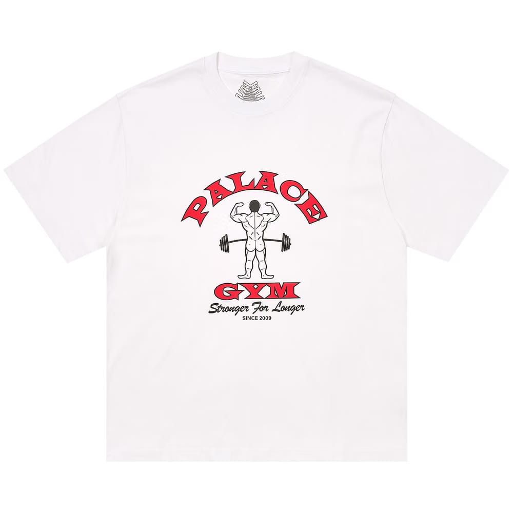 Palace Stronger For Longer T-Shirt White