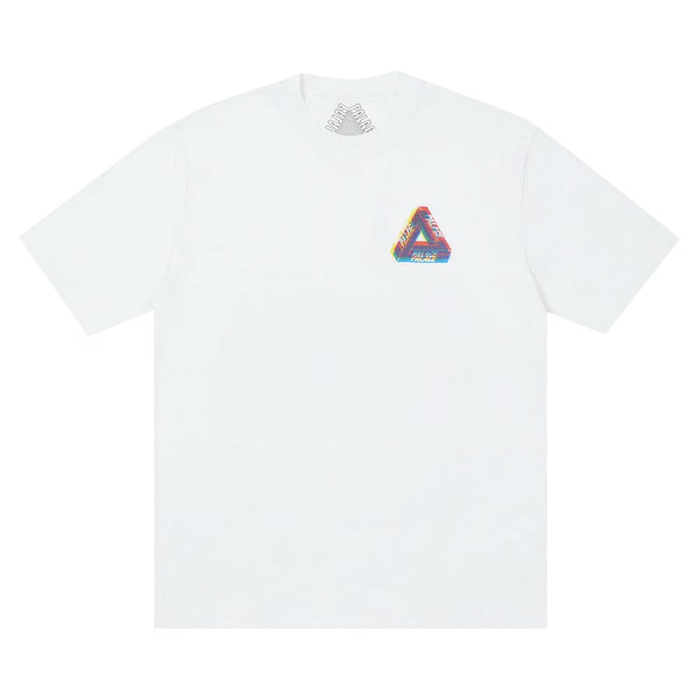 Palace Tri-Ferg Colour Blur White