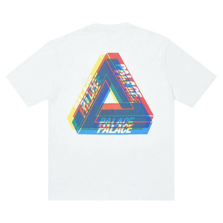 Palace Tri-Ferg Colour Blur White