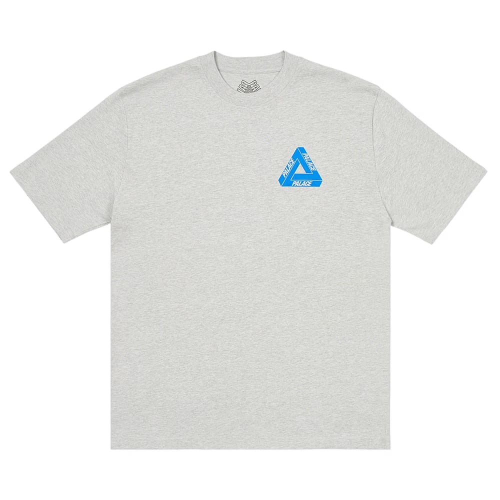 Palace Tri Twister T-Shirt Grey Marl