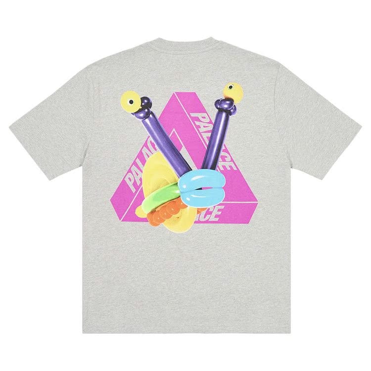 Palace Tri Twister T-Shirt Grey Marl