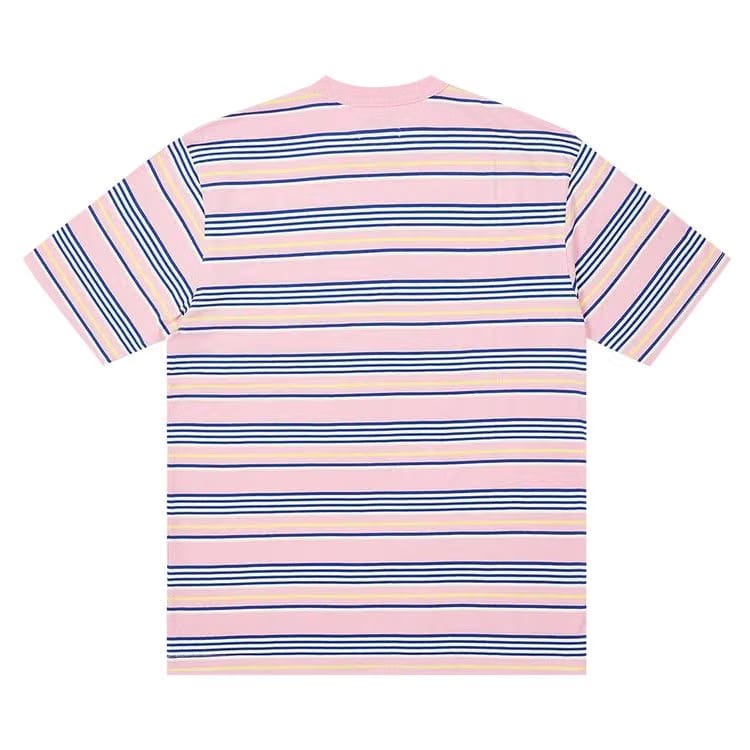 Palace Stripe T-Shirt Pink