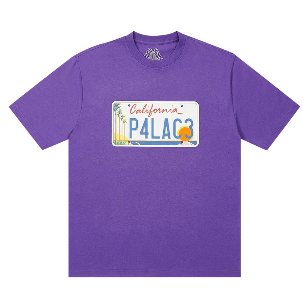 Palace Plate T-Shirt Regal Purple
