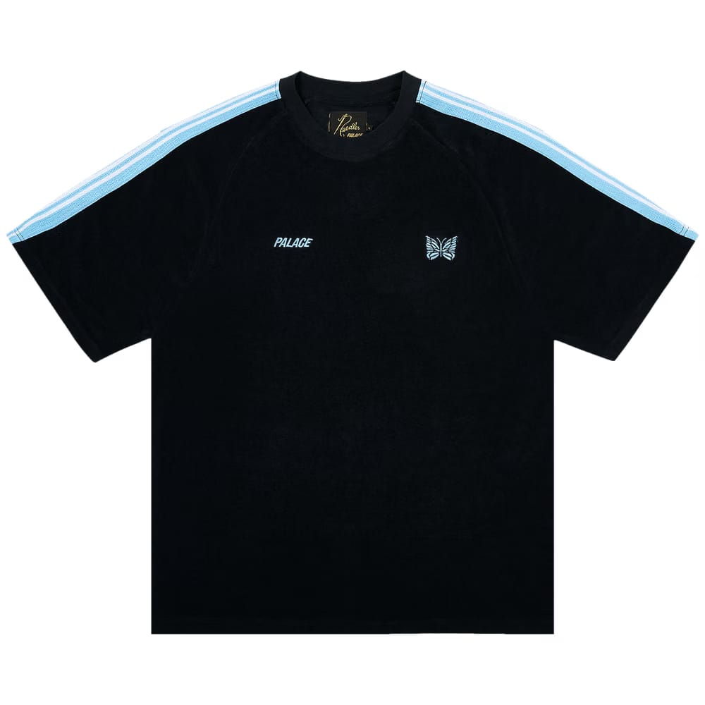 Palace x Needles Towelling T-Shirt Black