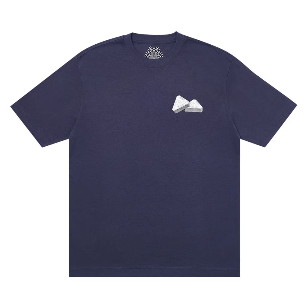 Palace Tri-Gaine T-Shirt Navy