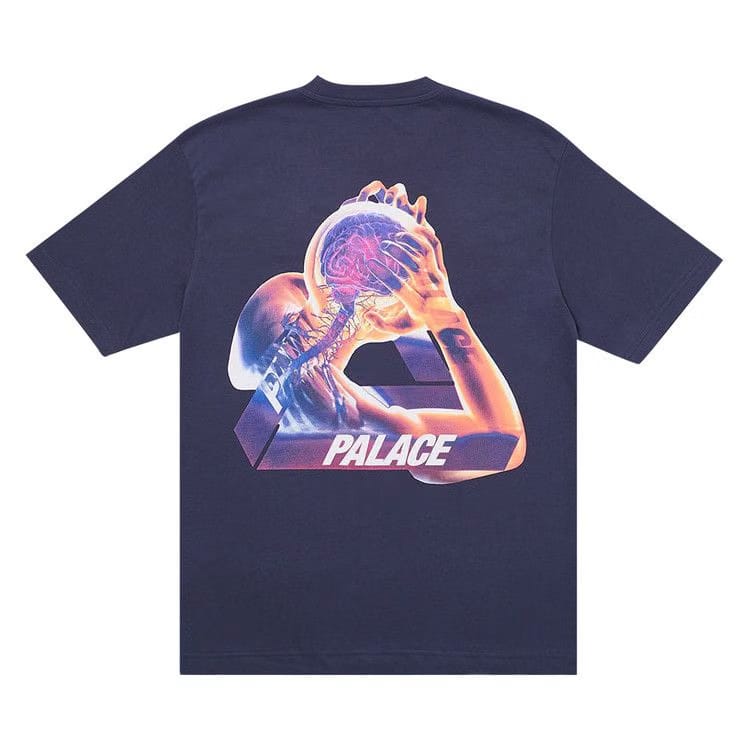 Palace Tri-Gaine T-Shirt Navy