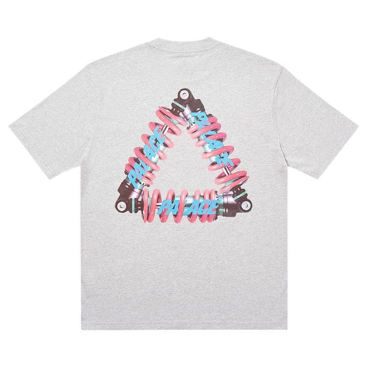 Palace Tri-Pumping T-Shirt Grey Marl