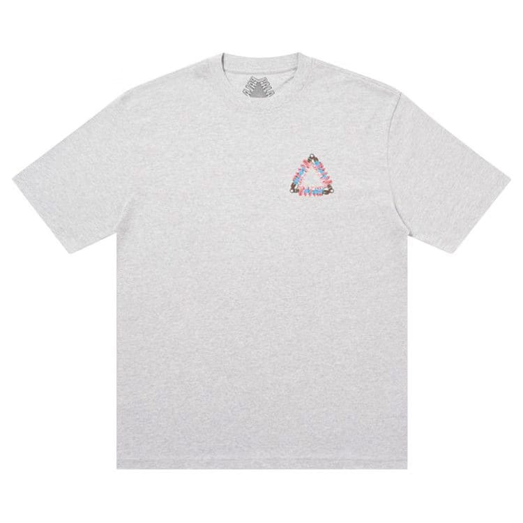 Palace Tri-Pumping T-Shirt Grey Marl
