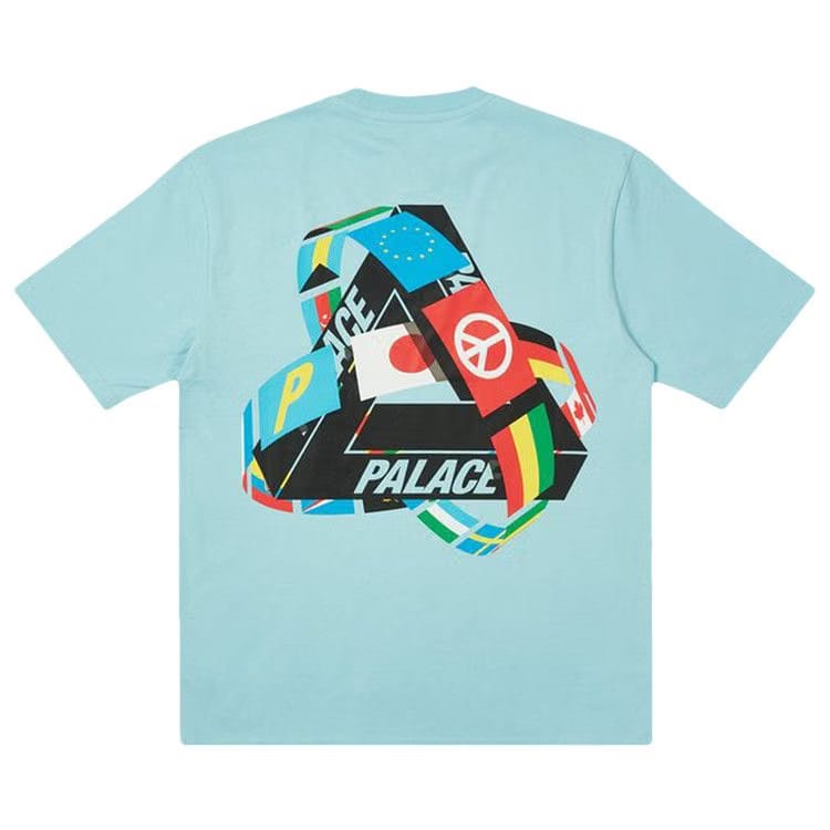 Palace Tri-Flag T-Shirt Blue
