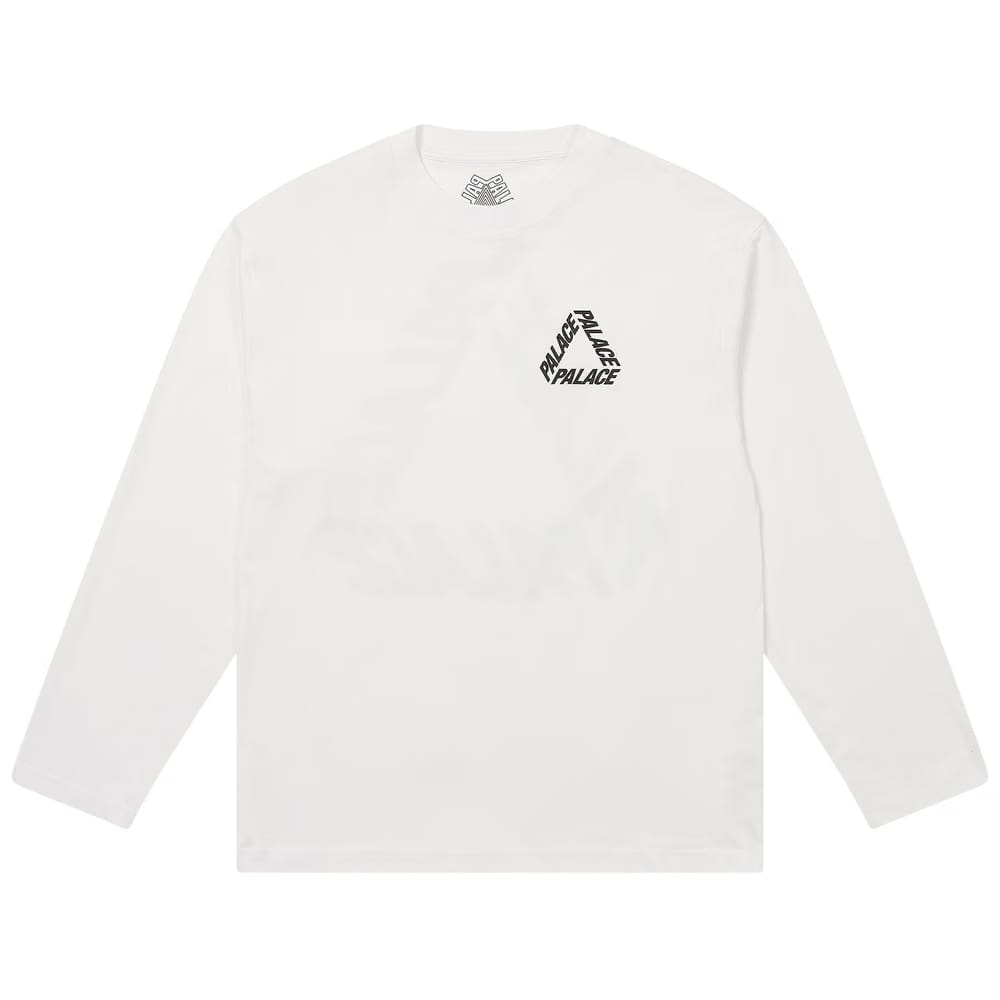 Palace P3 Long-Sleeve White