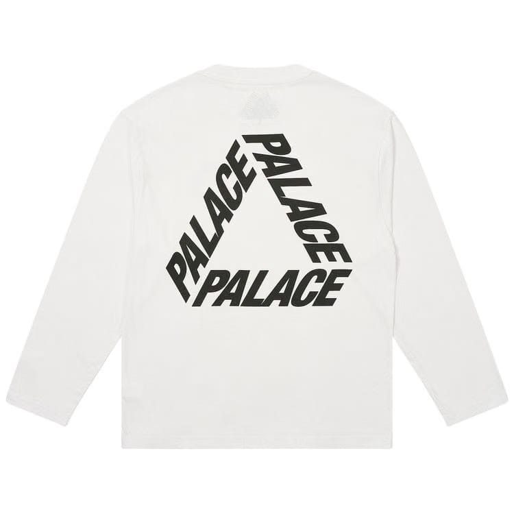 Palace P3 Long-Sleeve White