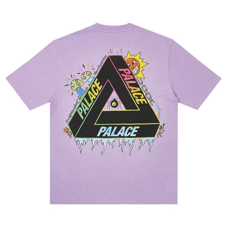 Palace Tri-Lottie T-Shirt Light Purple