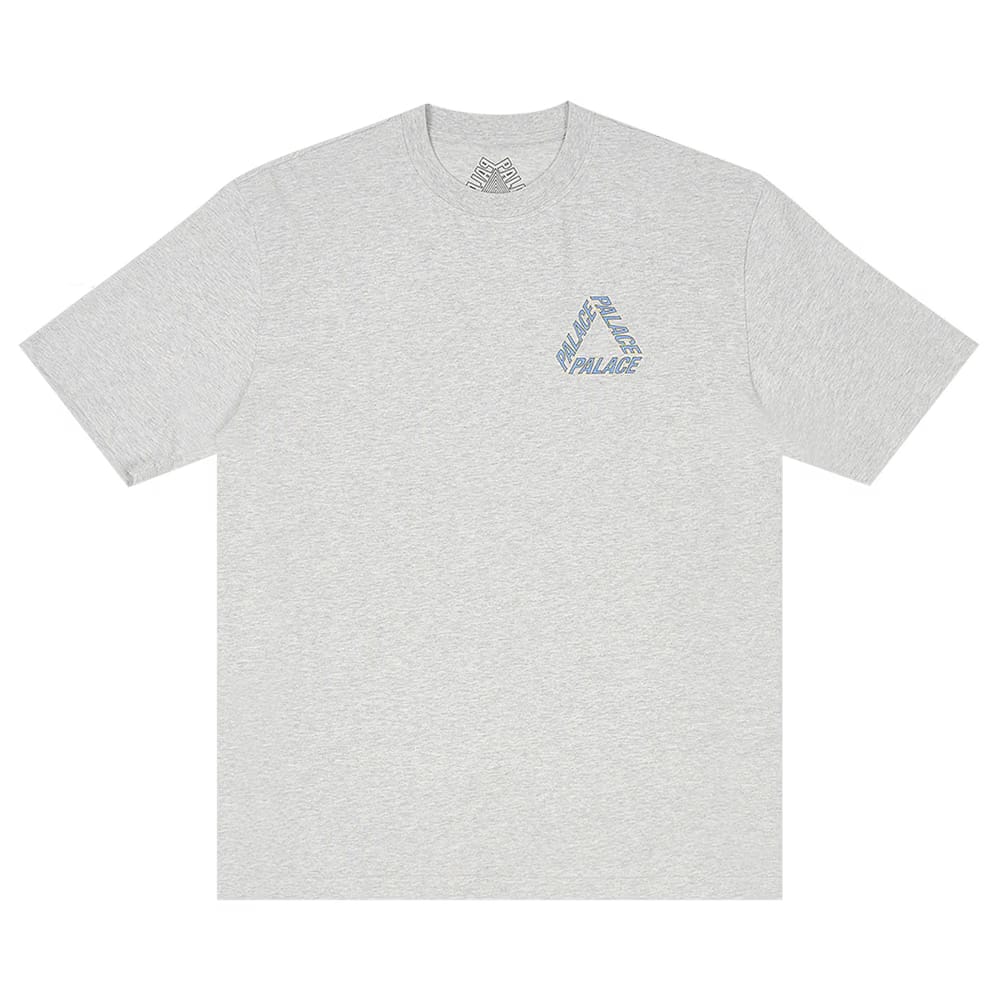 Palace Demon P3 T-Shirt Grey Marl