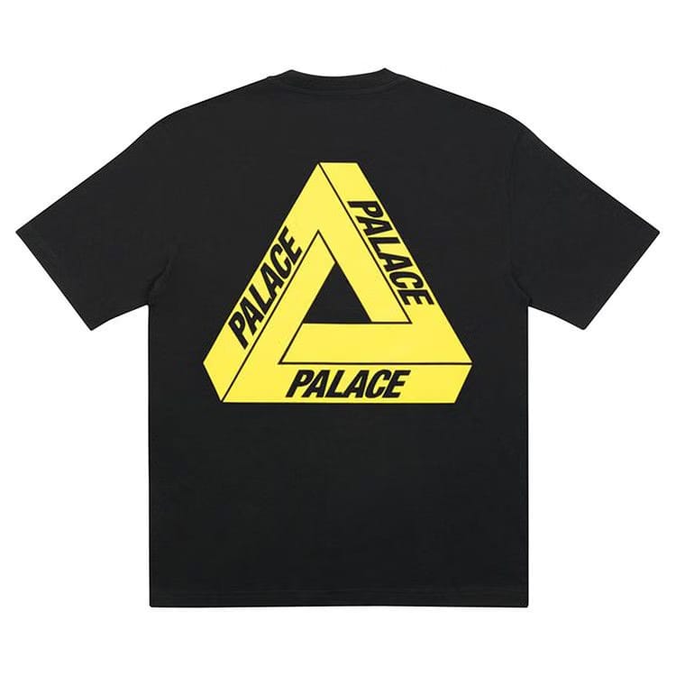 Palace Tri-To-Help T-Shirt Black/Yellow