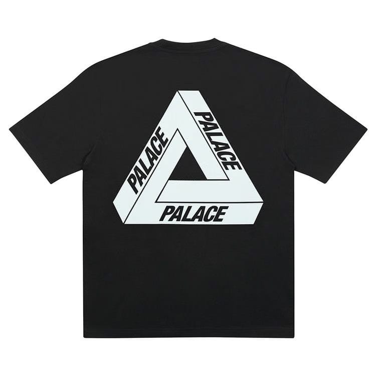 Palace Tri-To-Help T-Shirt Black/Baby Blue