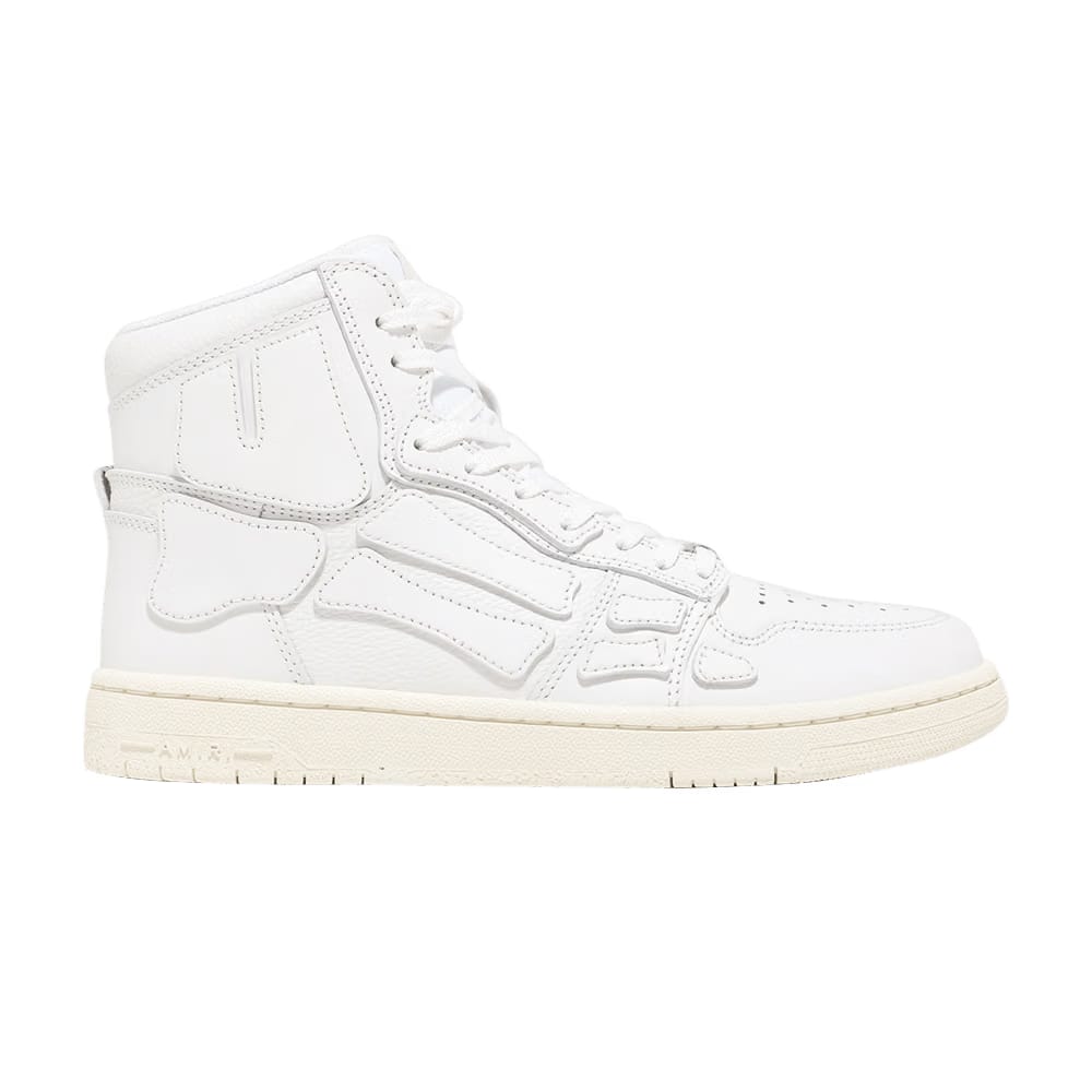 Amiri Skel Top High Triple White