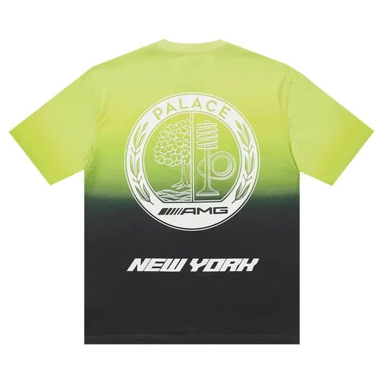Palace x AMG 2.0 New York T-Shirt Black/Lime