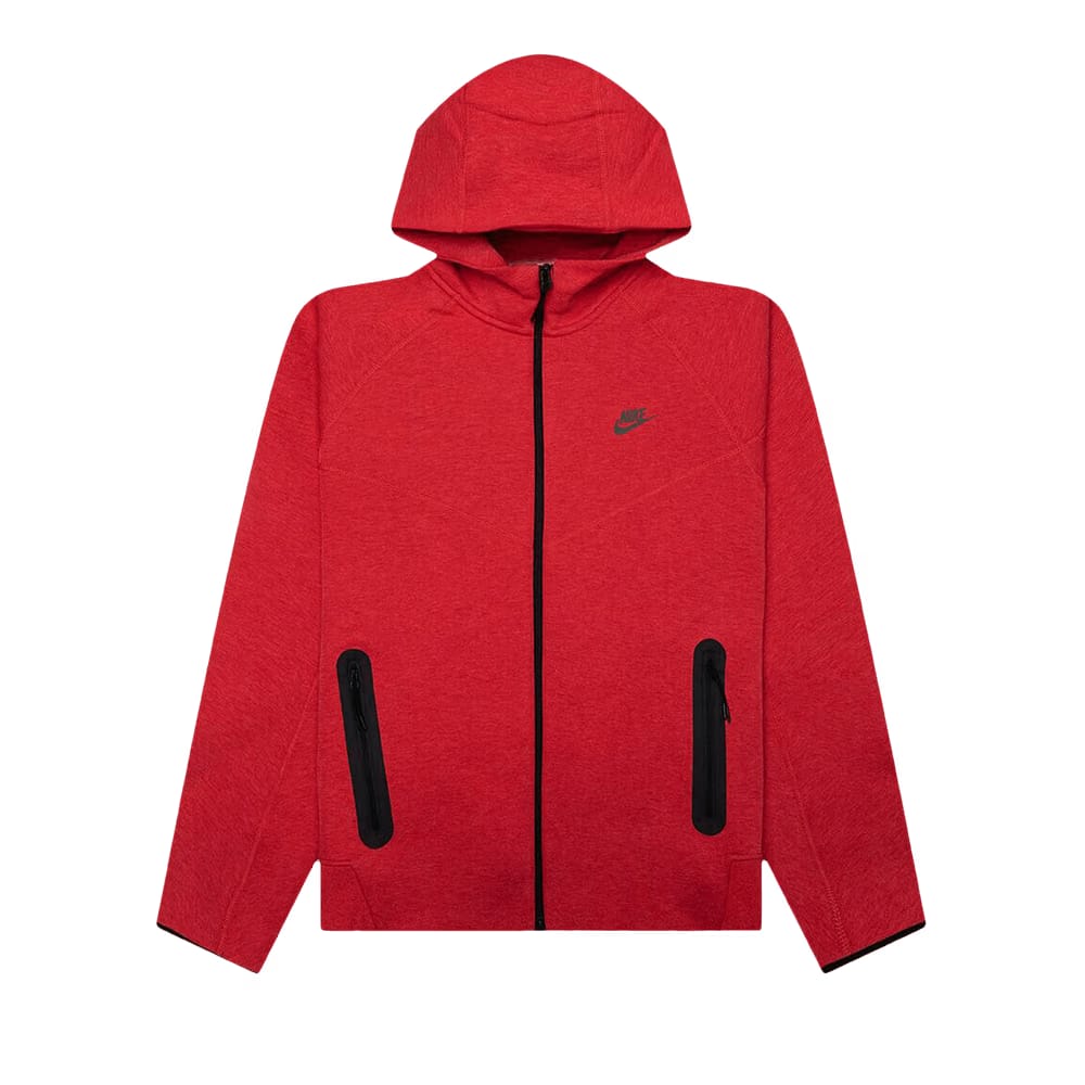 Nike Sportswear Tech Fleece Windrunner Hoodie Light University Red Heather/Black