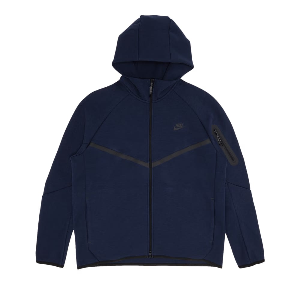 Nike Tech Fleece Full-Zip Windrunner Hoodie Obsidian/Black