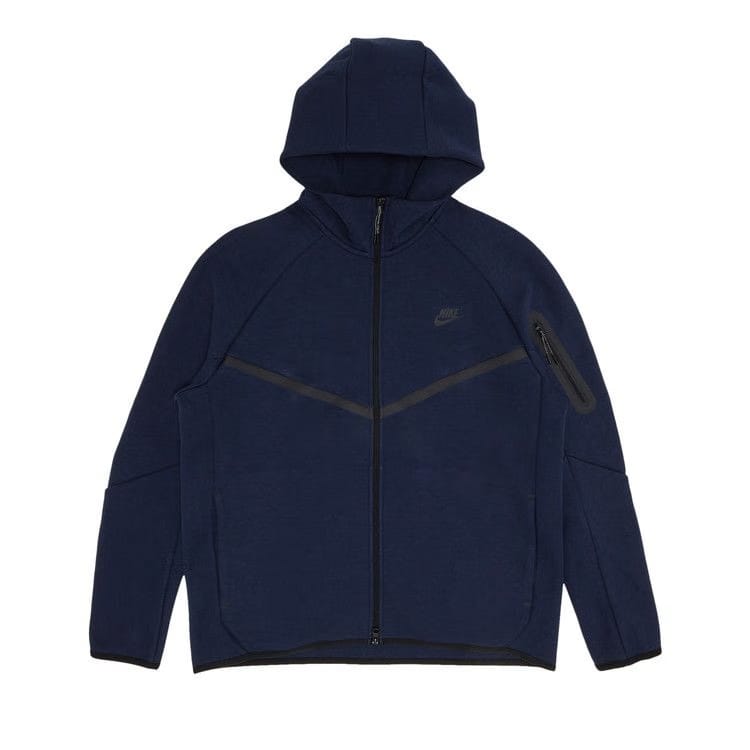 Nike Tech Fleece Full-Zip Windrunner Hoodie Obsidian/Black