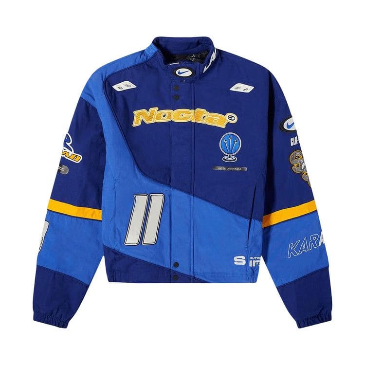 Nike x NOCTA L’Art Racing Jacket (Asia Sizing) Deep Royal Blue/Racer Blue/Phantom