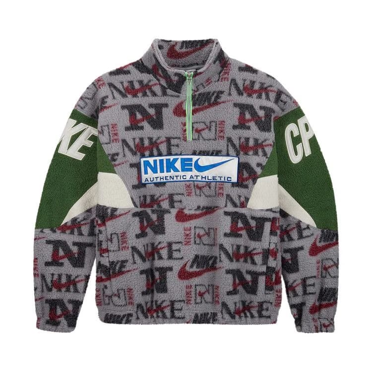 Nike x CPFM 1/4 Zip Top Jacket Grey/Purple/Green