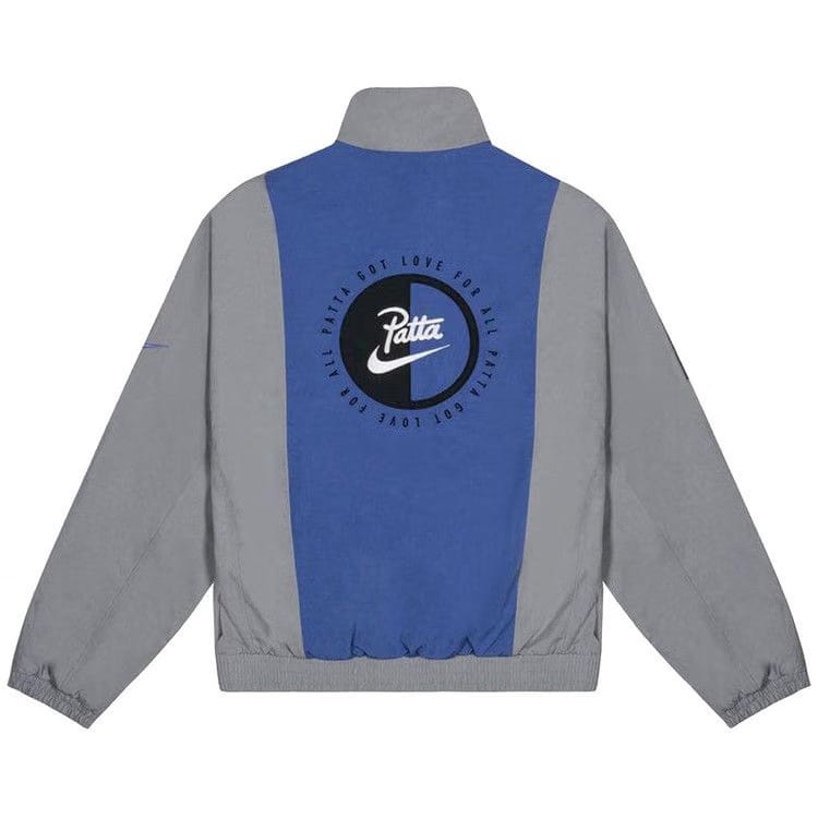 Nike x Patta Track Jacket Particle Grey/Sapphire