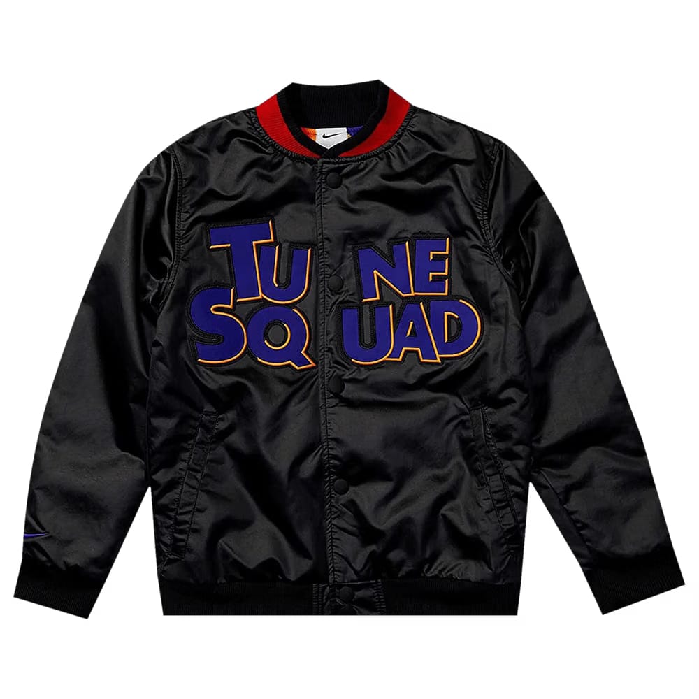 Nike x Space Jam: A New Legacy Tune Squad Varsity Jacket (Asia Sizing) Black/White/Concord